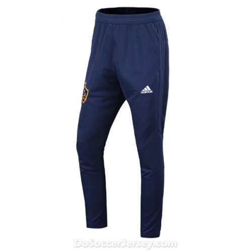 LA Galaxy 2017/18 Navy Training Pants (Trousers) - Click Image to Close