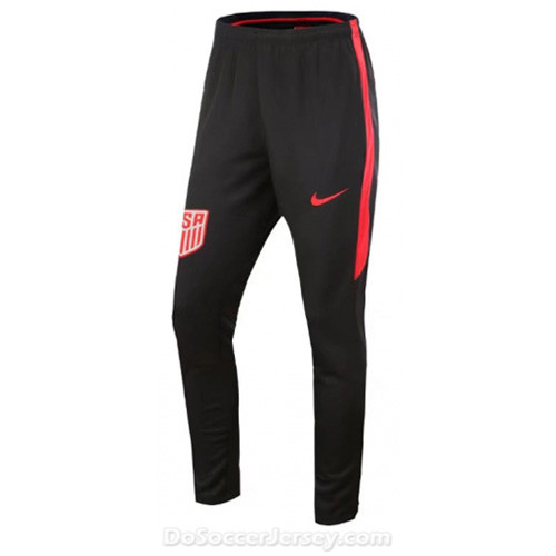 USA 2017/18 Black Training Pants (Trousers) - Click Image to Close