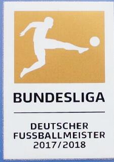 2017/18 Germany Bundesliga Champions Golden Patch