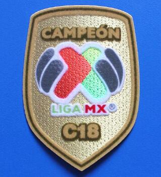 2017/18 Mexico Liga MX Champions Golden Patch