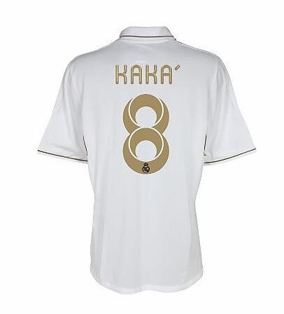 Real Madrid 2012 Home #8 Kaka Retro Shirt Soccer Jersey