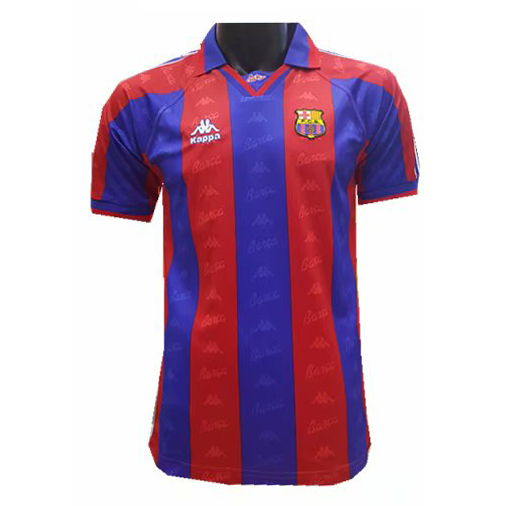 Barcelona 1996-97 Home Retro Shirt Soccer Jersey - Click Image to Close
