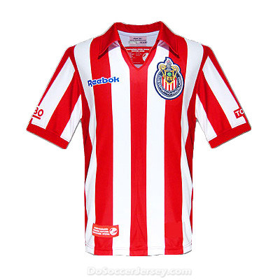 Deportivo Guadalajara 07-08 Home Commemorative Shirt Soccer Jersey - Click Image to Close