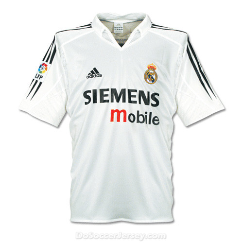 Real Madrid 04-05 Home Retro Shirt Soccer Jersey