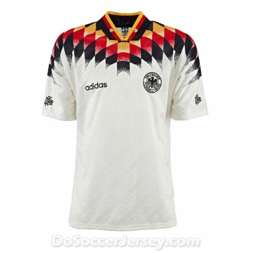West Germany 1994 Home Retro Shirt Soccer Jersey - Click Image to Close