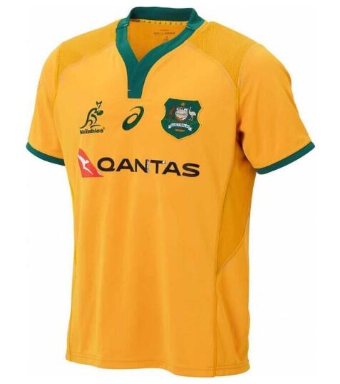 2018/19 Australia Home Rugby Jersey - Click Image to Close