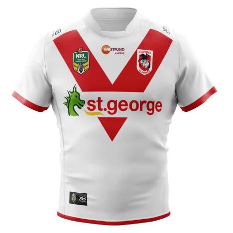 2018/19 St. George's Home Rugby Jersey - Click Image to Close