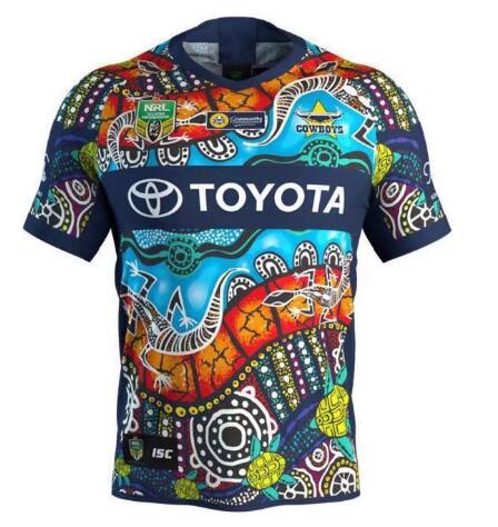 2018/19 Indigenous Camouflage Rugby Jersey - Click Image to Close