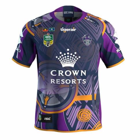 2018/19 Melbourne Commemorative Edition Rugby Jersey - Click Image to Close