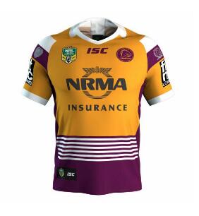 2018/19 Mustang Commemorative Edition Yellow Rugby Jersey - Click Image to Close