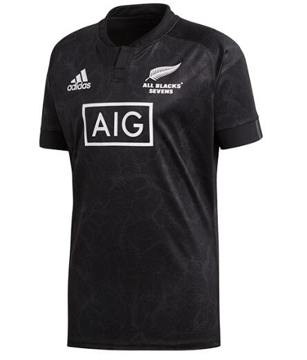 2018/19 New Zealand All Black Rugby Jersey - Click Image to Close