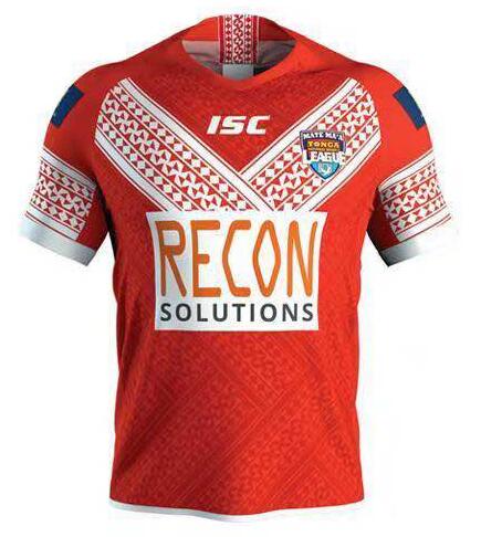 2018/19 Tonga Home Rugby Jersey - Click Image to Close