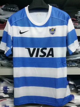 Argentina 2017 Men's Home Rugby Jersey