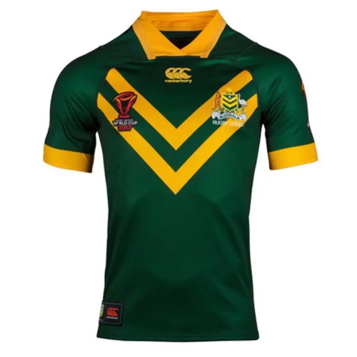 Australia Kangaroos RLWC 2017 Home Rugby Jersey - Click Image to Close