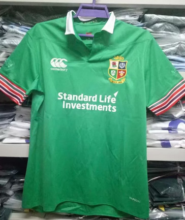 British and Irish Lions 2017 Men's Green Rugby Jersey