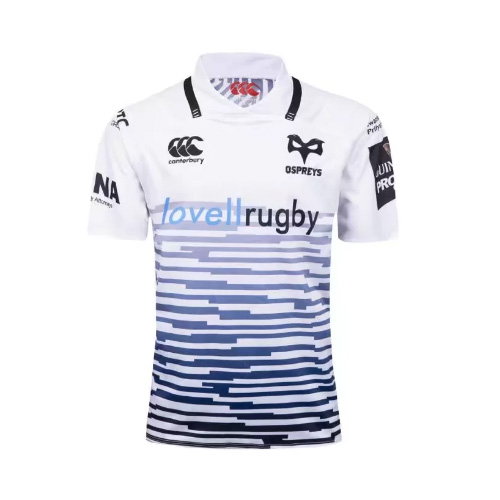 Ospreys 2017/18 Men's White Rugby Jersey - Click Image to Close