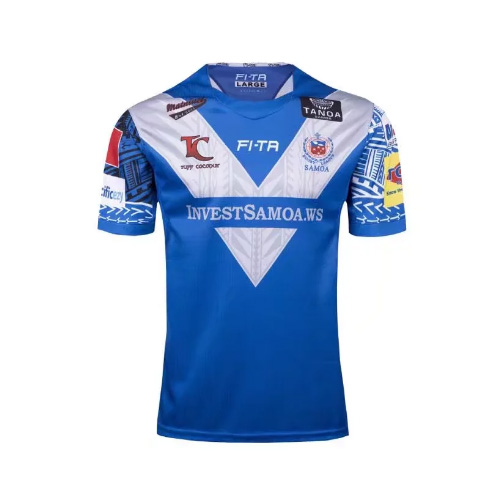 Samoa 2017/18 Men's Home Rugby Jersey - Click Image to Close