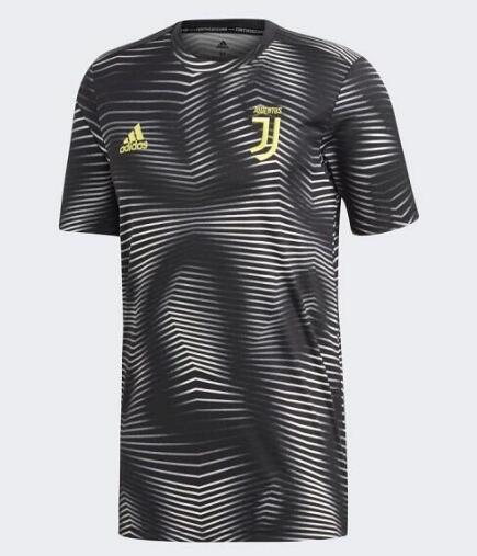 Juventus 2018/19 Black Training Shirt - Click Image to Close
