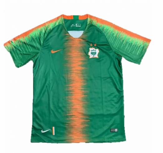 Ivory Coast 2018/19 Green Training Shirt - Click Image to Close