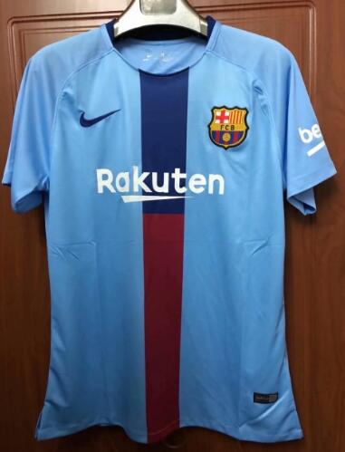 Barcelona 2019 Blue Pre-Match Training Shirt - Click Image to Close