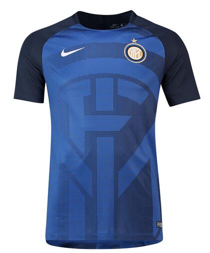 Inter Milan 2018/19 Blue Training Shirt - Click Image to Close