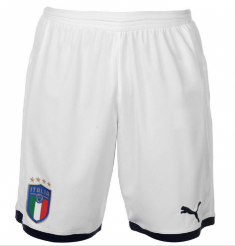 Italy 2018/19 Home Soccer Shorts
