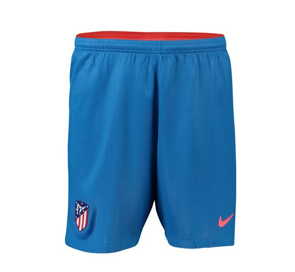 Atletico Madrid 2018/19 Away Soccer Shorts - Click Image to Close