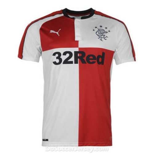 Glasgow Rangers 2016/17 Away Shirt Soccer Jersey - Click Image to Close