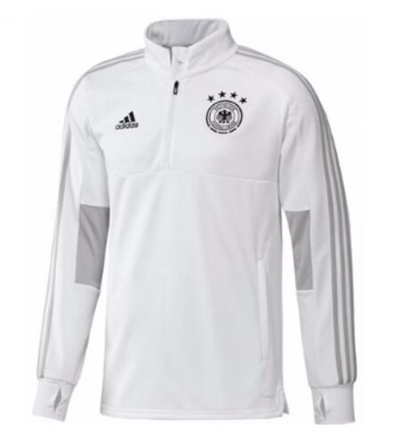 Germany World Cup 2018 Zipper Training Sweat Shirt white - Click Image to Close