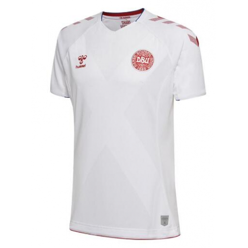 Denmark 2018 World Cup Away Shirt Soccer Jersey