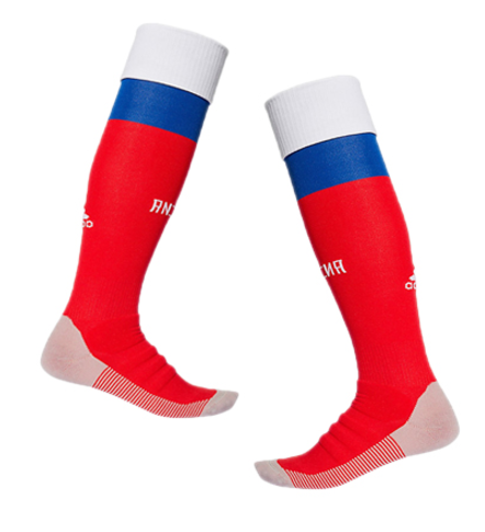 Russia 2018 World Cup Home Red Socks - Click Image to Close