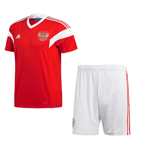 Russia 2018 World Cup Home Soccer Uniform (Jersey + Shorts) - Click Image to Close