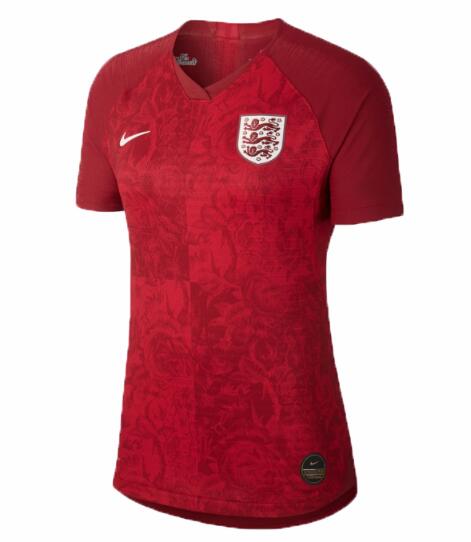 England 2019 FIFA France World Cup Away Women Shirt Soccer Jersey - Click Image to Close