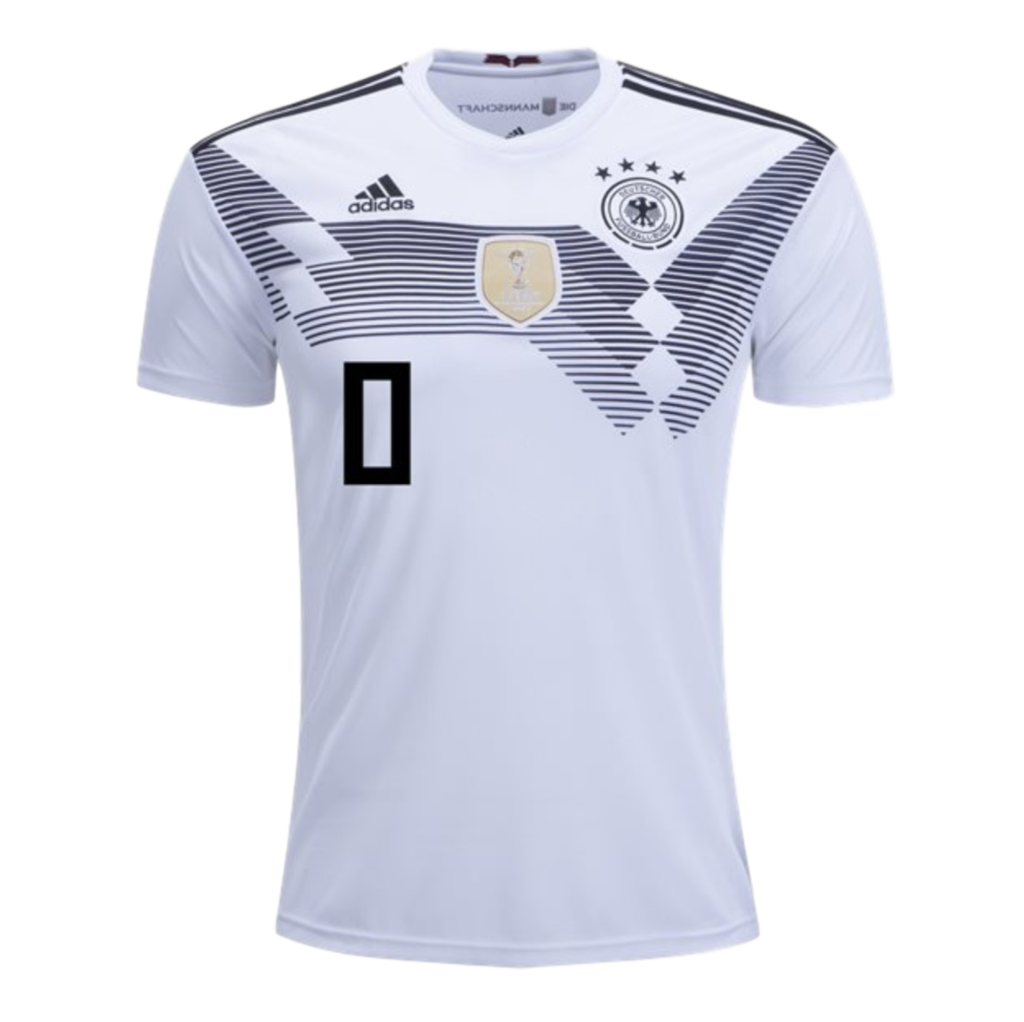 Germany 2018 World Cup Home Personalized Shirt Soccer Jersey