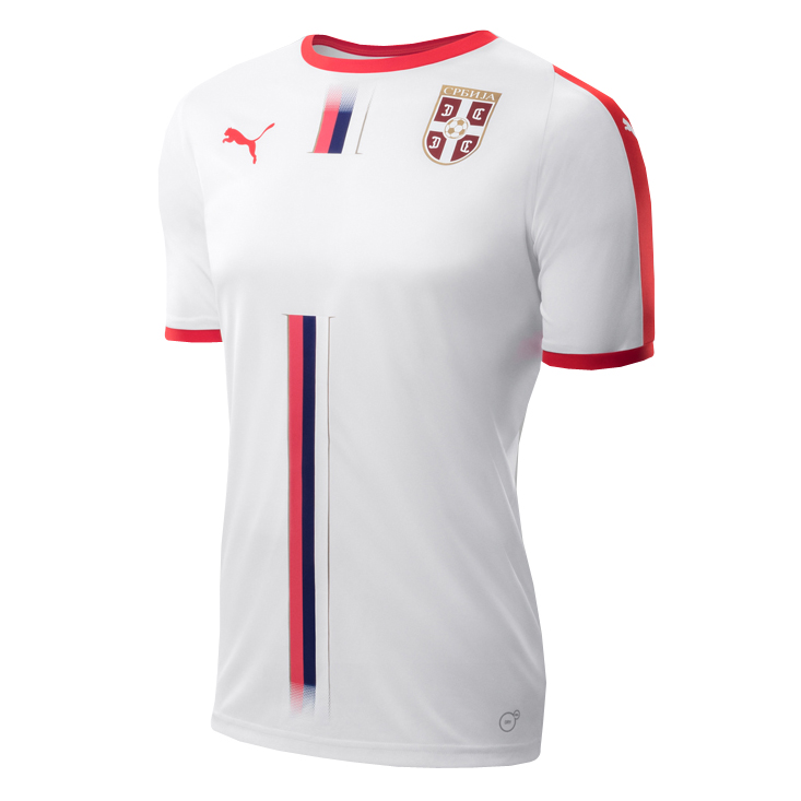 Serbia 2018 World Cup Away Shirt Soccer Jersey White