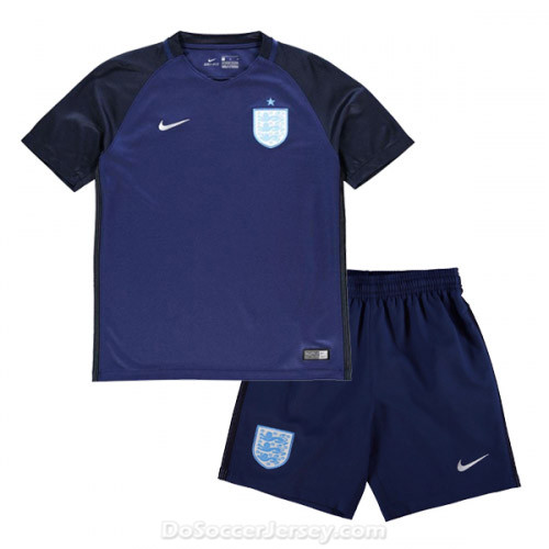 England 2017/18 Third Kids Soccer Kit Children Shirt And Short - Click Image to Close