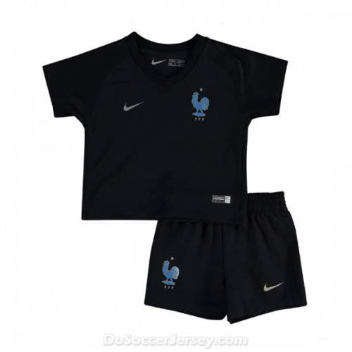 France 2017/18 Third Kids Soccer Kit Children Shirt And Shorts - Click Image to Close