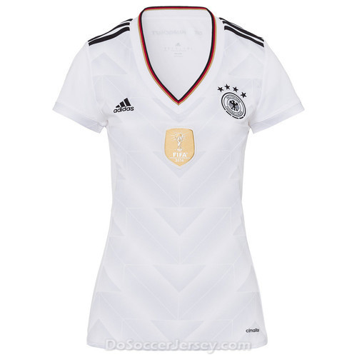 Germany 2017/18 Home Women's Shirt Soccer Jersey - Click Image to Close
