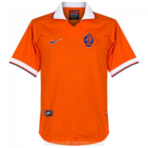 Netherlands 1997/1998 Home Retro Shirt Soccer Jersey