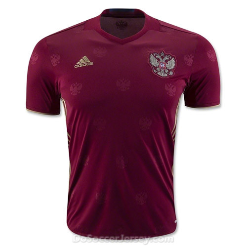 Russia 2016/17 Home Shirt Soccer Jersey - Click Image to Close