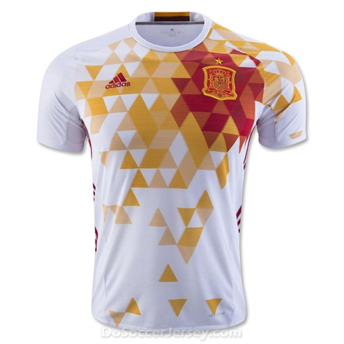 Spain 2016/17 Away Shirt Soccer Jersey - Click Image to Close