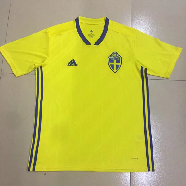 Sweden 2018 World Cup Home Shirt Soccer Shirt